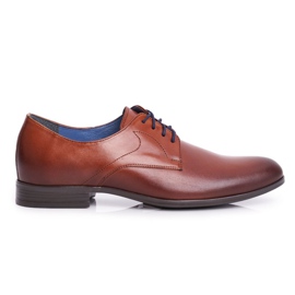 Sapatos Brogues Masculinos Casual Couro Nikopol Marrom 1735 aC40