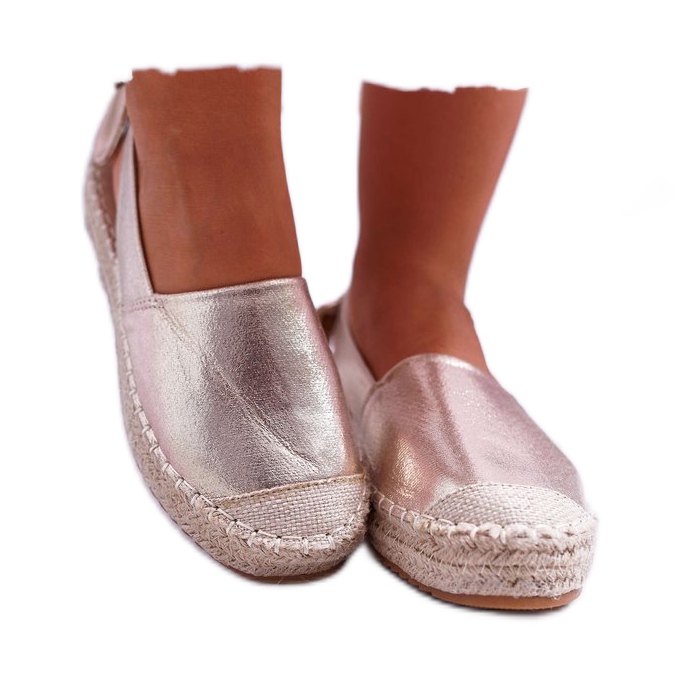 FRJ Alpercatas Femininas Golden Contour dourado