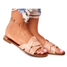 Chinelos Femininos Pele de Cobra Rosa Chance Chinelos Femininos Pele de Cobra Rosa Chance