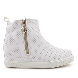 Botas de tornozelo de tênis branco A03