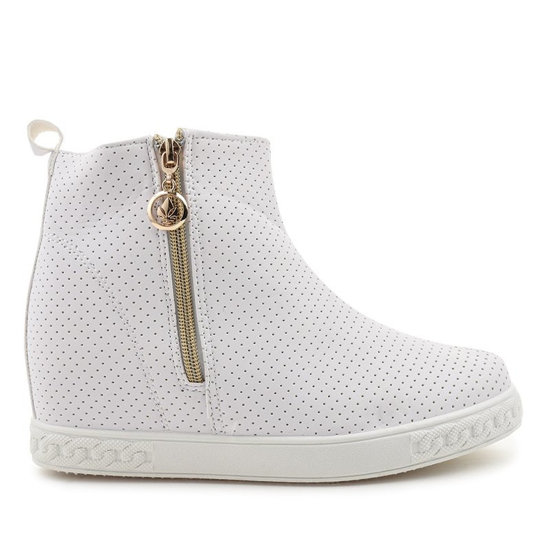 Botas de tornozelo de tênis branco A03