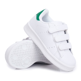 FRROCK Calçado de desporto juvenil com velcro branco Fifi