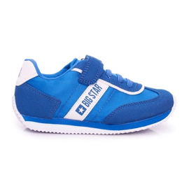Big Star Sport Shoes para homens Velcro Blue FF374133 azul