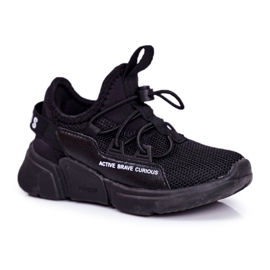 ABCKIDS POLAND Sp. z o.o. Sapatas do esporte Juventude Preto Abckids B012210073