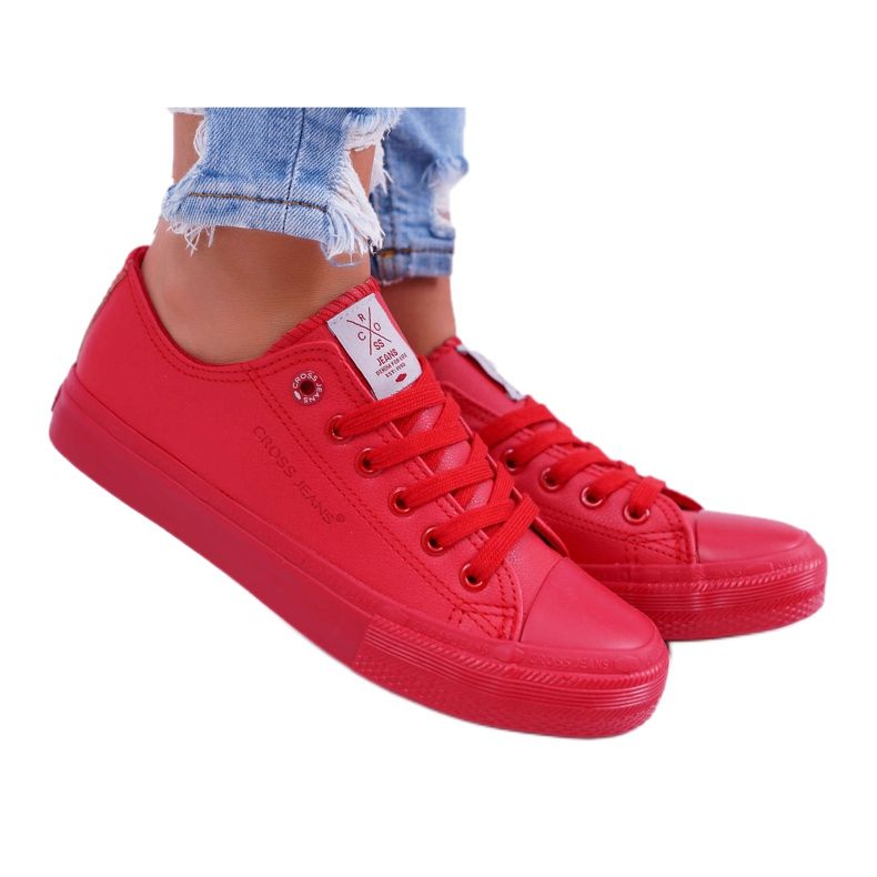 Tênis feminino Cross Jeans vermelho DD2R4032