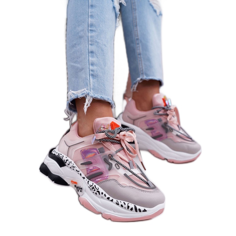 PS1 Calçados Esportivos Femininos Pink Focus rosa