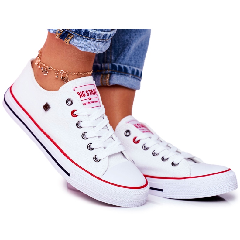 Tênis branco feminino Big Star T274022