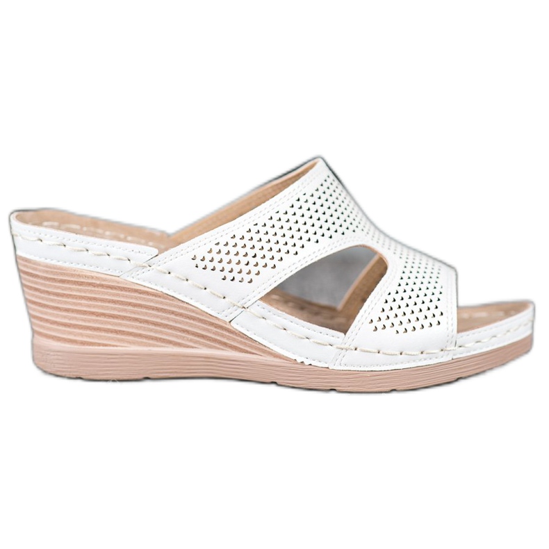 GOLL Chinelos Light Wedge branco