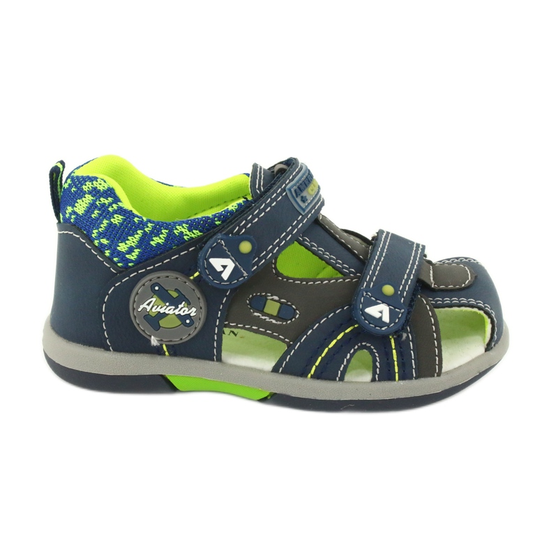 American Club Sandals Boys azul