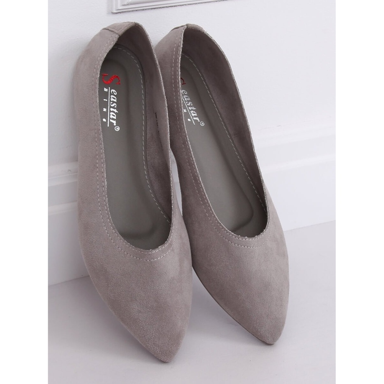 Bailarinas femininas cinzas NK19P Gray