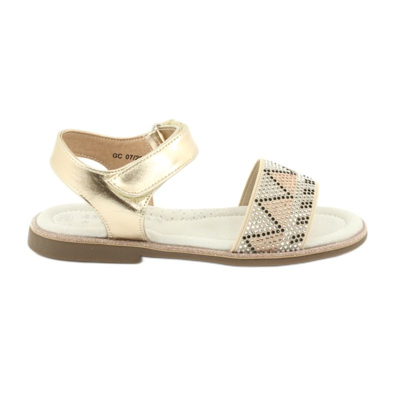 American Club Sandals Girls preto