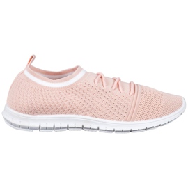 Bella Paris Calçados Esportivos Slip-on rosa