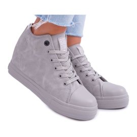Tênis feminino Big Star Grey EE274122 cinza Tênis feminino Big Star Grey EE274122 cinza