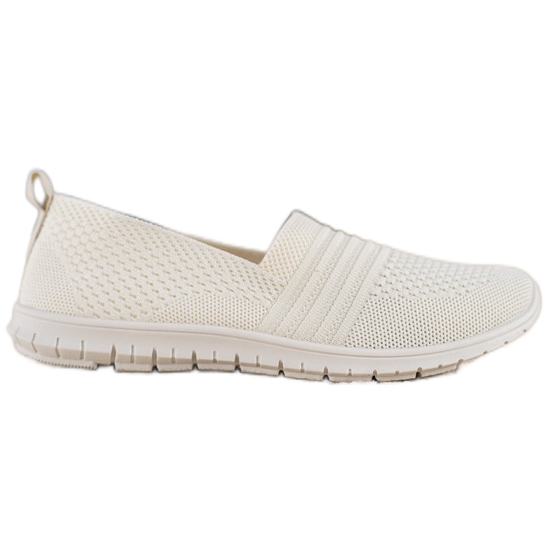 SHELOVET Slipons com aberturas confortáveis castanho