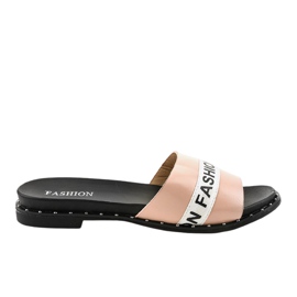 Chinelos moda rosa 888-2