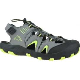 Sandálias Kappa Taken T 260585T-1633 azul cinza