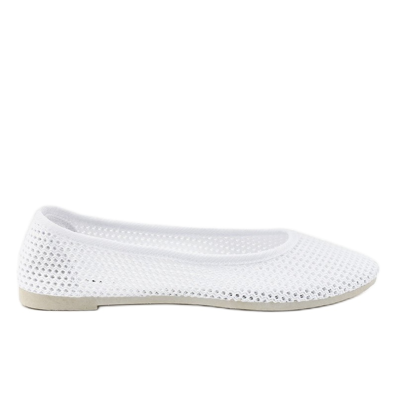 Bailarinas de renda branca JX56 branco