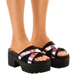 Salto alto preto CL-3A309-20