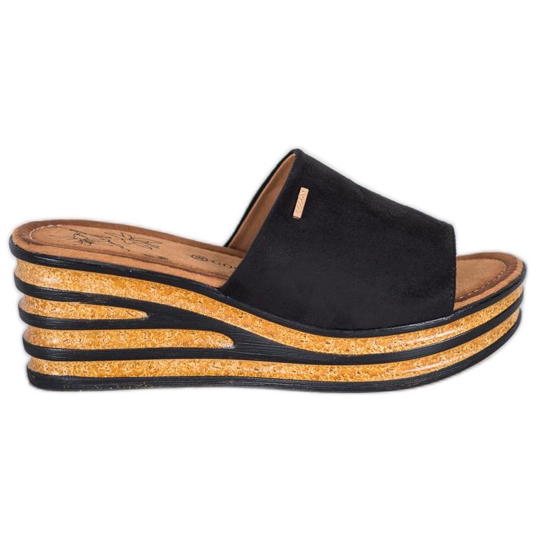 Goodin Chinelos elegantes preto