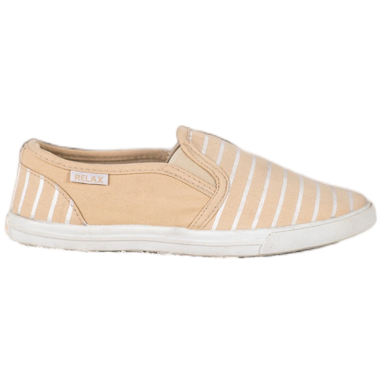 Balada Slipons bege com listras