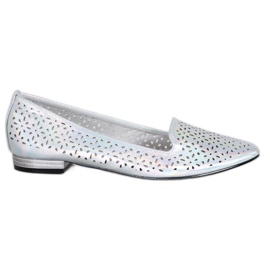 Goodin Bailarinas com efeito holo cinza
