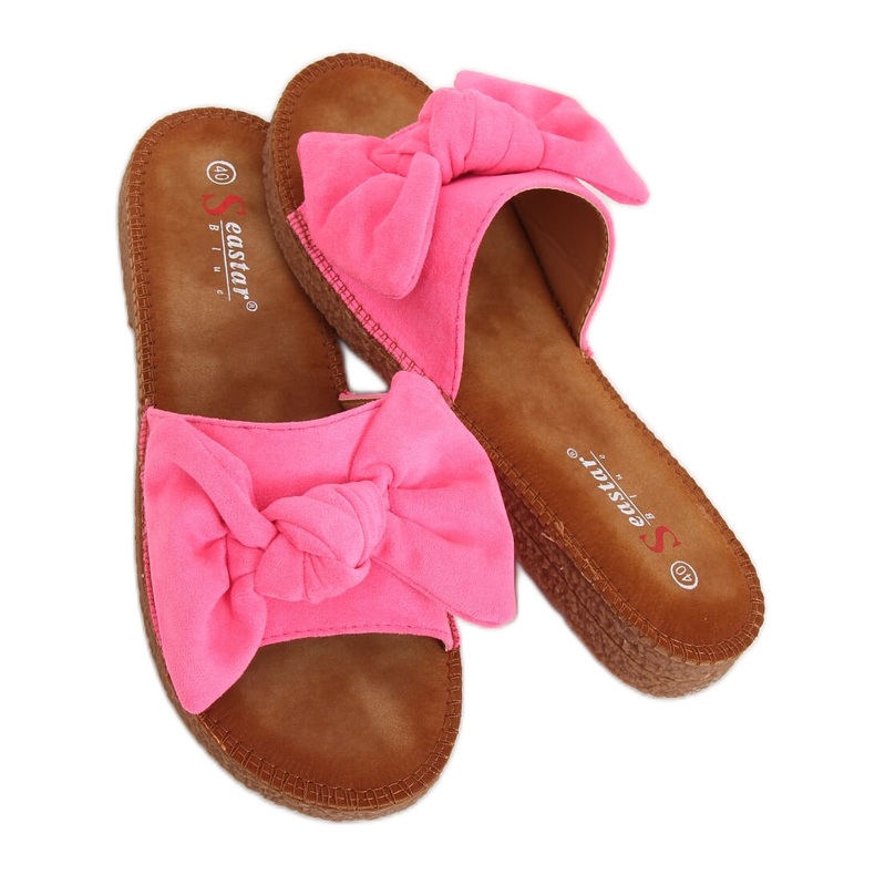 Chinelos fúcsia femininos YQ230 fúcsia rosa