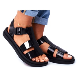 Sandálias de borracha perfumadas femininas ZAXY Black FF285024 preto Sandálias de borracha perfumadas femininas ZAXY Black FF285024 preto