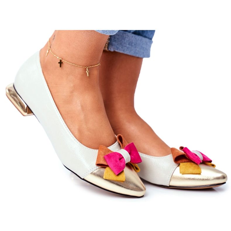 M.DASZYŃSKI Bailarinas femininas elegantes cinza arco colorido Mi Amore