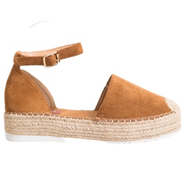 SHELOVET Alpercatas Openwork marrom