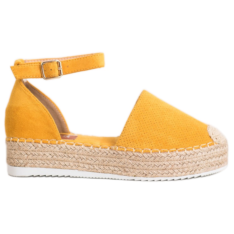 SHELOVET Alpercatas Openwork amarelo