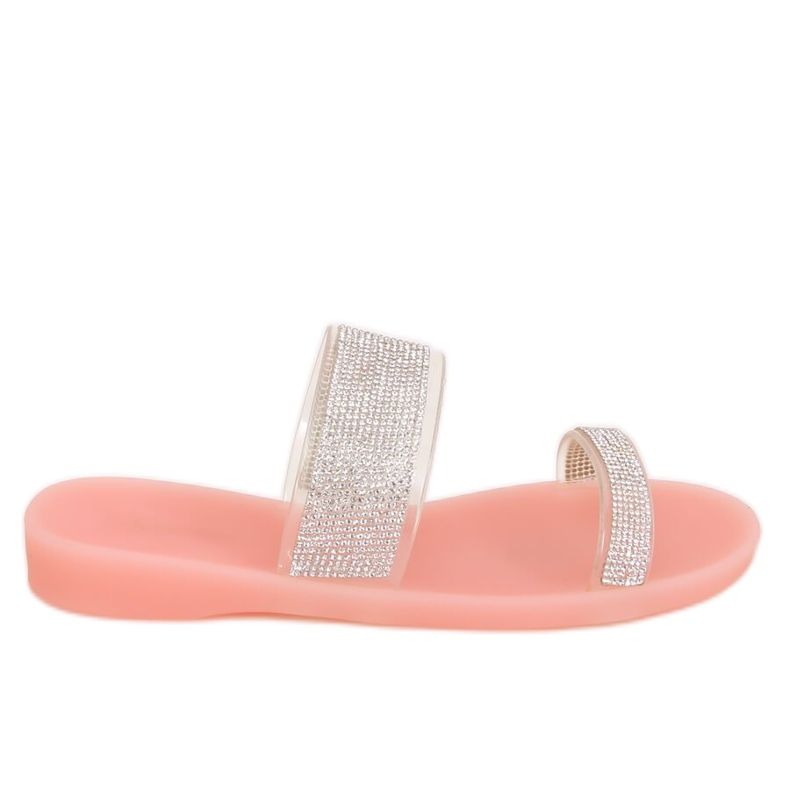 Chinelos de silicone rosa BG51 rosa