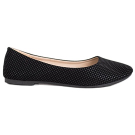 BAOLIKANG Bailarina Negra Com Um Padrão preto BAOLIKANG Bailarina Negra Com Um Padrão preto