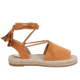 Camel BB25 Alpercatas Camel femininas castanho