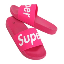 Chinelos fúcsia feminino CK110 fúcsia rosa
