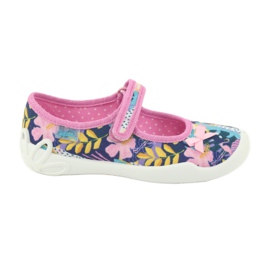 Calçados infantis Befado 114X395 azul rosa multicolorido
