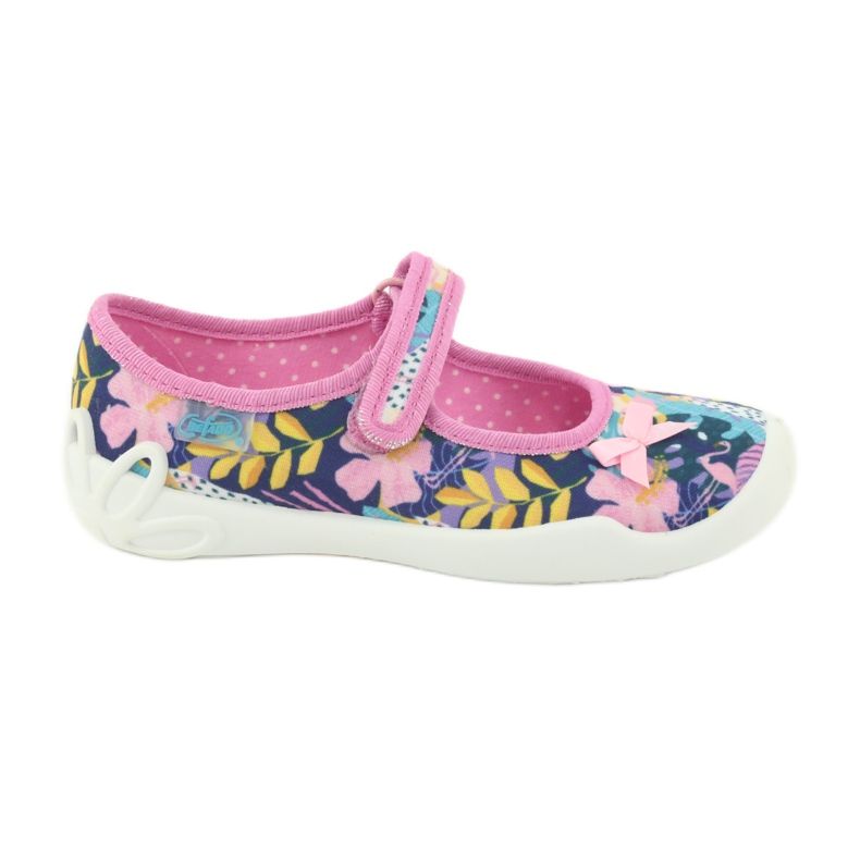 Calçados infantis Befado 114X395 azul rosa multicolorido