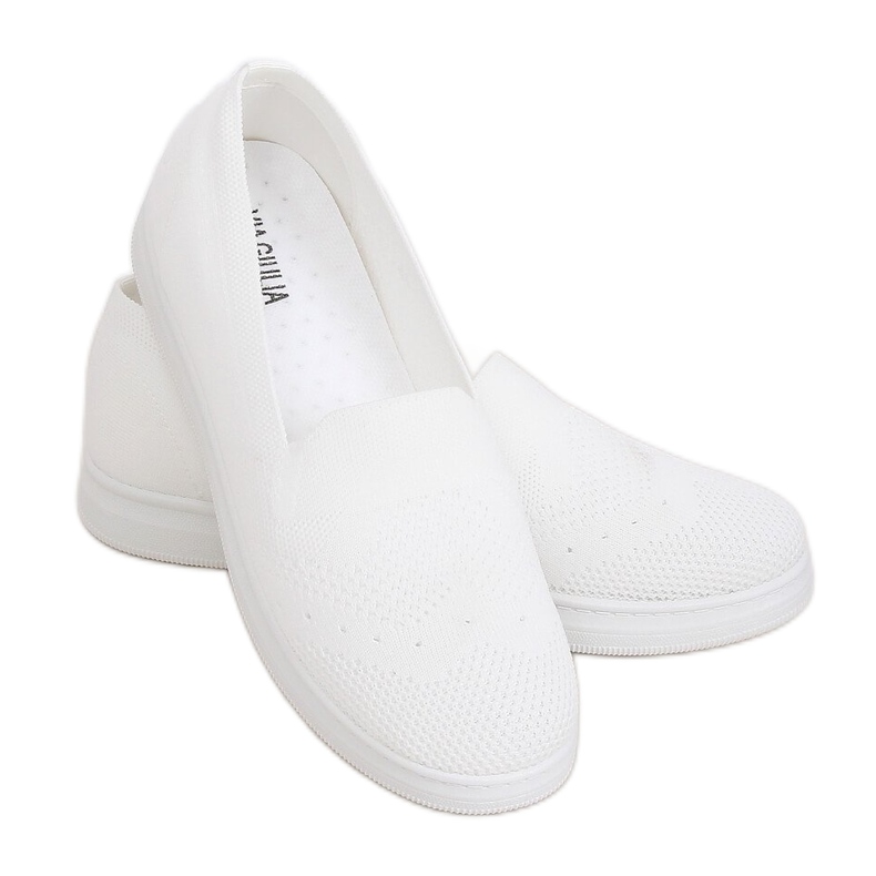 Tênis feminino branco ZK069 Bianco