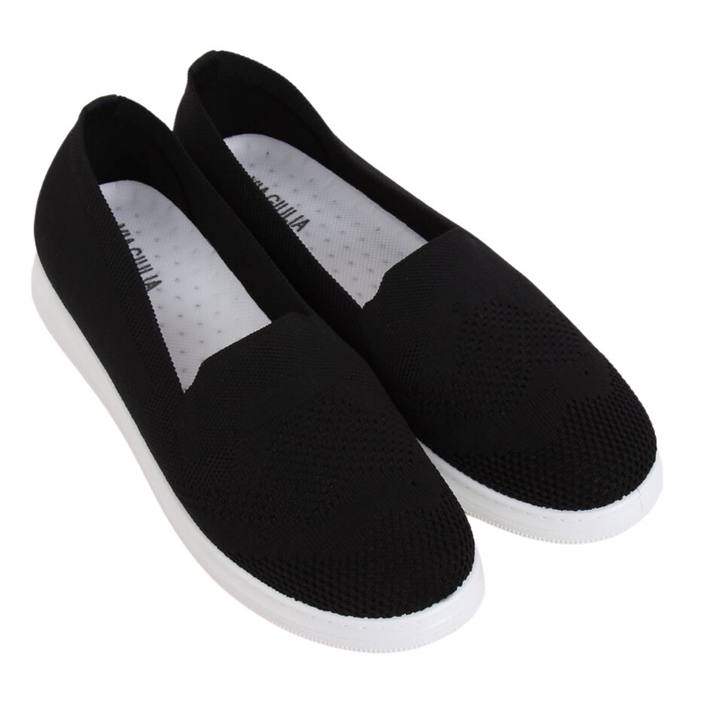 Tênis preto feminino preto ZK069 Nero