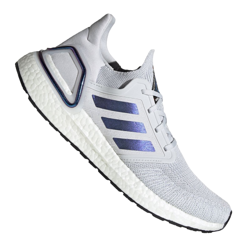 Sapatos adidas UltraBoost 20 M EG0695 branco multicolorido azul
