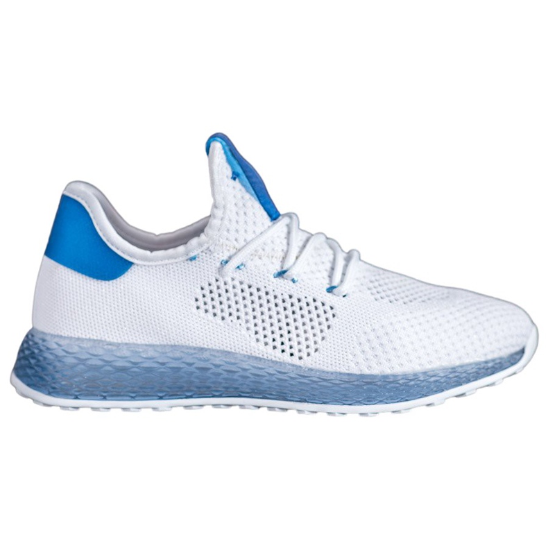 SHELOVET Tênis branco com orifícios