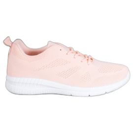 Renda Calçados esportivos Openwork rosa Renda Calçados esportivos Openwork rosa