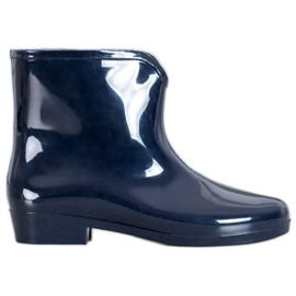 SHELOVET Wellingtons com corrente decorativa azul