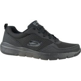Sapatos Skechers Flex Advantage 3.0 52954-BBK preto Sapatos Skechers Flex Advantage 3.0 52954-BBK preto