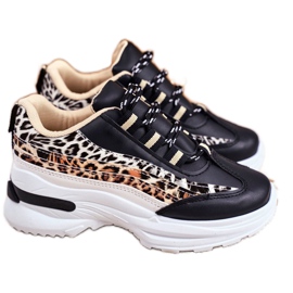 FRROCK Calçado desportivo infantil Dante Black marrom preto