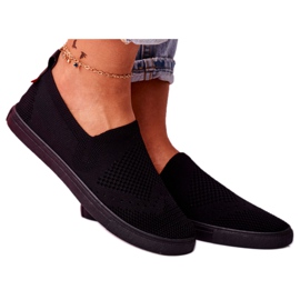 Sapatilhas slip-on pretas Big Star FF274A609 preto