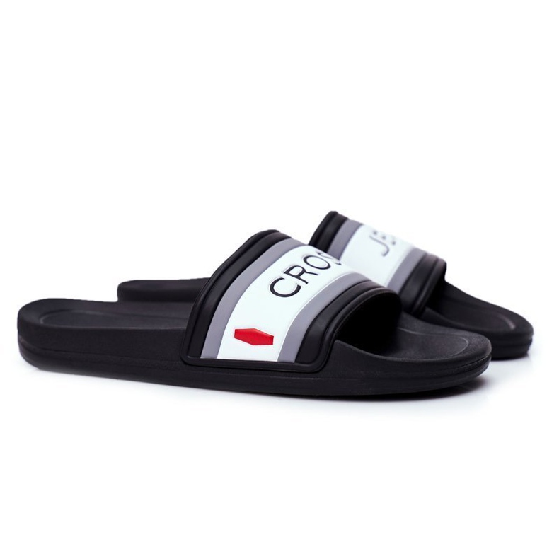 Chinelos masculinos Cross Jeans Preto FF1R4091C