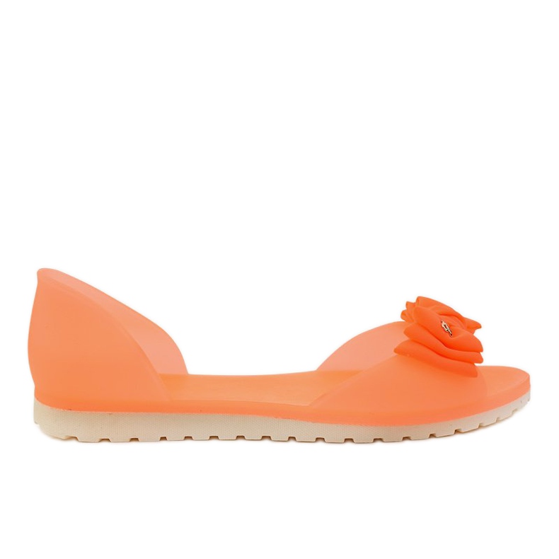 Sandálias laranja Meliski com laço DT1-16
