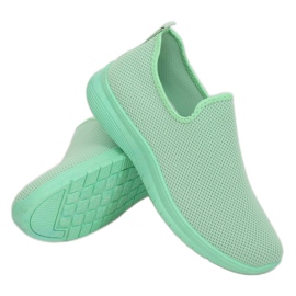 Sapatos esportivos hortelã 7079 verde