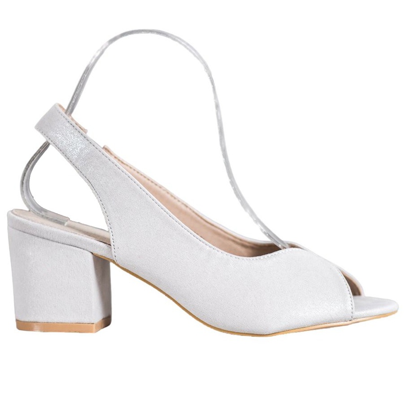 Filippo Sandálias de salto alto casuais cinza