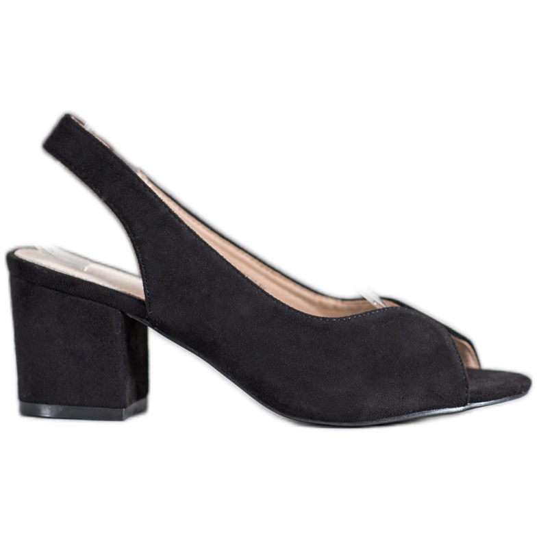 Filippo Sandálias de salto alto casuais preto